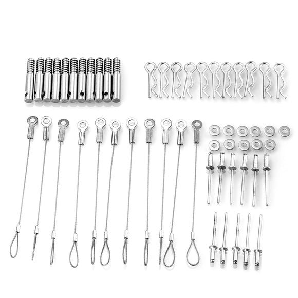 2017 - 2024 Can - Am Maverick X3 CNC Steel Clutch Cover Pins Kit | Quick Release - WeiSen - 80701006