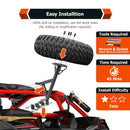 2017 - 2024 Can Am Maverick X3/Maverick X3 Max Heavy Duty Steel UTV Spare Tire Carrier Mount - WeiSen - 80111001