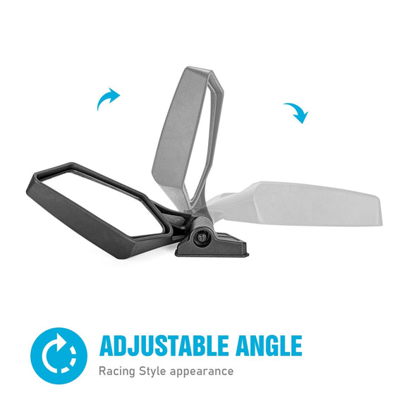 2017 - 2024 Can - am Maverick X3 Max MR Break Away Rear Racing Side View Mirrors - WeiSen - ZT008 - A