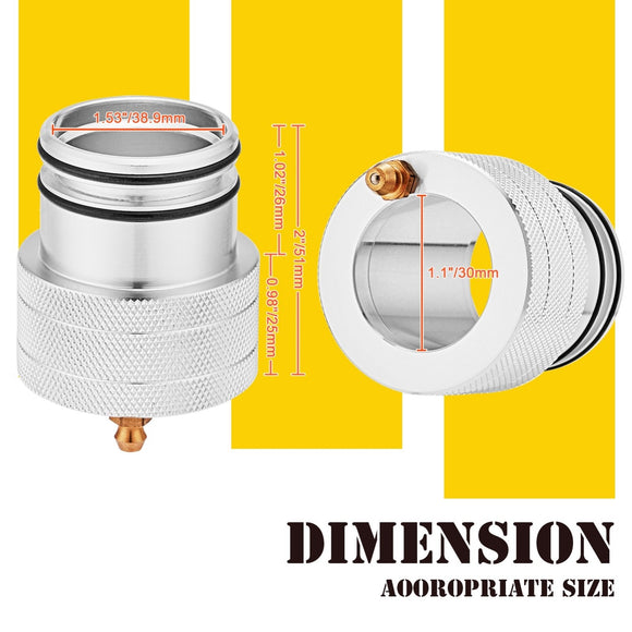 2017 - 2024 Can Am Maverick X3 & MAX Turbo RR 39mm Wheel Bearing Greaser Tool - WeiSen - 80720001