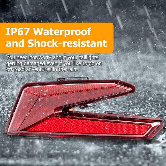 2017 - 2024 Can Am Maverick X3/Maverick X3 Max Rear Brake Lights Taillights Assembly - WeiSen - 80203007