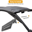 2017 - 2023 Can - AM Maverick X3 Rear View Mirrors Upgraded 360° Adjustment - WeiSen - 80301027