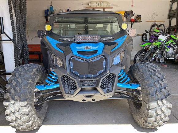 2017 - 2024 Can Am Maverick X3/X3 Max Shock Tower 10" LED Light Bar Mount Bracket - WeiSen - 80120007