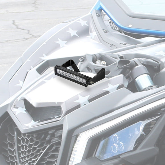 2017 - 2024 Can Am Maverick X3/X3 Max Shock Tower 10" LED Light Bar Mount Bracket - WeiSen - 80120007