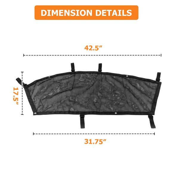 2017 - 2024 Can - Am Maverick X3/X3 Max Side Window Mesh Shade Shield Net Protective Net - WeiSen - 80320019