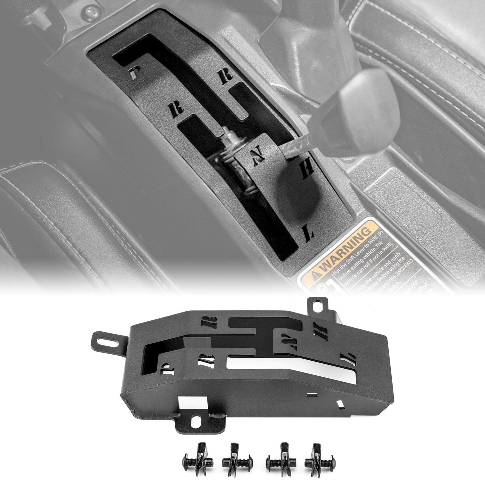2017-2023 Can-Am Maverick X3 Solid Steel Quick Shifter Gate Shifter Knob Plate - Weisen