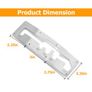 2017 - 2024 Can - Am Maverick X3 Stainless Steel Racing Shift Shifter Gate Plate Panel - WeiSen - 80320015