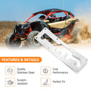 2017 - 2024 Can - Am Maverick X3 Stainless Steel Racing Shift Shifter Gate Plate Panel - WeiSen - 80320015