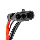 2017 - 2024 Can - Am Maverick X3 Tail Light Auxiliary Power Plug Quick Wiring Harness - WeiSen - 80206004