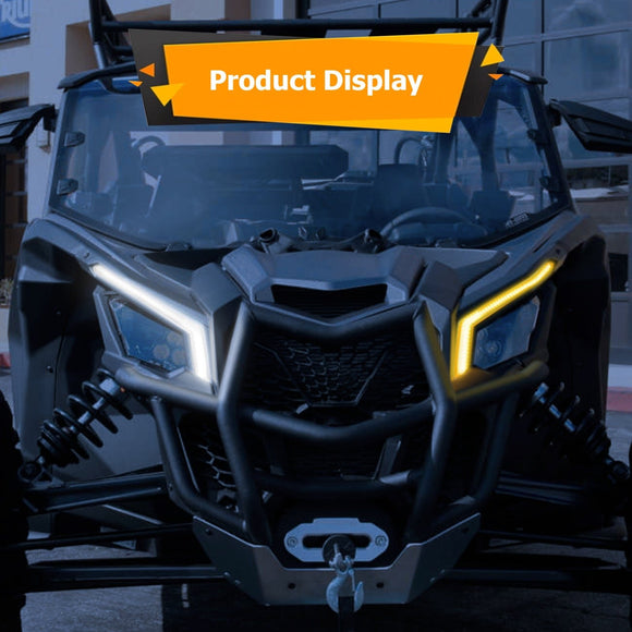 2017 - 2024 Can Am Maverick X3/X3 Max Front Turn Signal Light (OE Replace #710004994 & 710004995) - WeiSen - 80202001