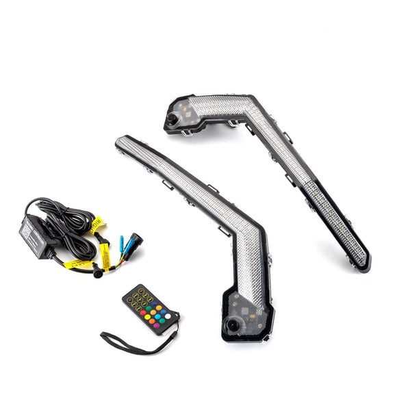 2017 - 2024 Can Am Maverick X3 XDS XRS RGB Front Turn Signal Light (OE Replace #710004994 & 710004995) - WeiSen - 80202005