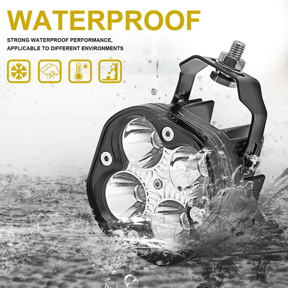 2017 - 2024 Can Am Maverick X3/X3 Max 42" Curved LED Light Bar & Light Pods Kit - WeiSen - ZT009 - B+70201006+LED009+WI004