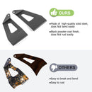 2017 - 2023 Ford F - 250/F - 350/F - 450 Super Duty Over - Windshield 50" Curved Light Bar Mounting Brackets - WeiSen - 70101042