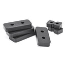 2017 - 2024 Ford Super Duty 3/4" Front Bumper Heavy Duty Steel Spacer Kit - WeiSen - 70420004