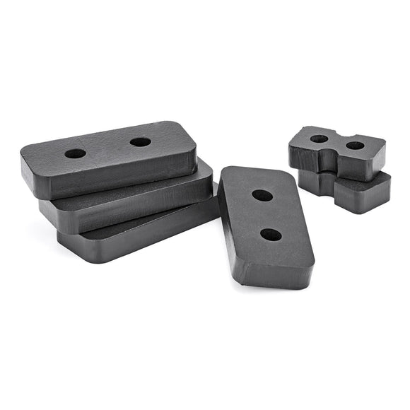 2017 - 2024 Ford Super Duty 3/4" Front Bumper Heavy Duty Steel Spacer Kit - WeiSen - 70420004