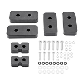 2017 - 2024 Ford Super Duty 3/4" Front Bumper Heavy Duty Steel Spacer Kit - WeiSen - 70420004