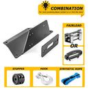 2017 - 2024 Polaris Ranger XP 1000/Crew UTV Steel Winch & Fairlead Mounting Bracket - WeiSen - 80106022