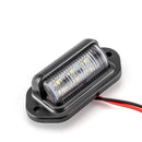 2017+ Can - AM Maverick X3 UTV LED License Plate Frame Holder w/ Auxiliary Power Plug - WeiSen - 80203003