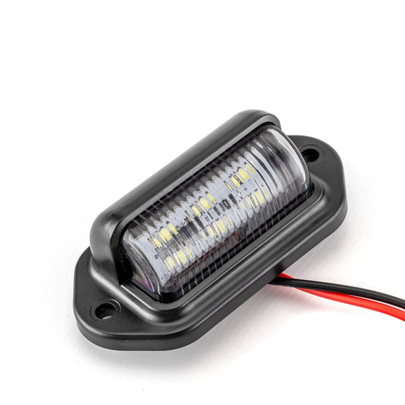 2017+ Can - AM Maverick X3 UTV LED License Plate Frame Holder w/ Auxiliary Power Plug - WeiSen - 80203003