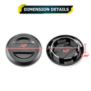 2017 - 2021 Polaris RZR 1000 XP Turbo/XP 4/RS1 4pcs Wheel Center Caps - WeiSen - 80420005