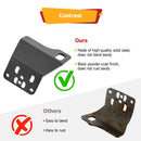 2018 - 2020 Ford F150 Steel Front Bumper 20" Straight LED Light Bar Mount Bracket - WeiSen - 70102045