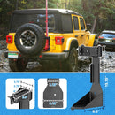 2018 - 2024 Jeep Wrangler JL Hi - lift Jack Carrier Tailgate Door Hinge Mount Bracket Kit - WeiSen - ZT231 - B