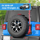 2018 - 2024 Jeep Wrangler JL Hi - lift Jack Carrier Tailgate Door Hinge Mount Bracket Kit - WeiSen - ZT231 - B