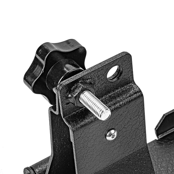 2018 - 2024 Jeep Wrangler JL Hi - lift Jack Carrier Tailgate Door Hinge Mount Bracket Kit - WeiSen - ZT231 - B