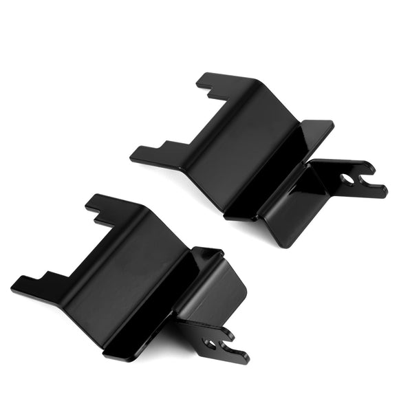 2018 - 2024 Jeep Wrangler JL Rear Over - Windshield 32" Straight Light Bar Mounting Brackets - WeiSen - 70105005