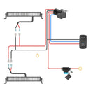 2018 - 2024 Jeep Wrangler JL Rear Upper Window 31" 150W Straight LED Bar Kit - WeiSen - 70105005+70202013+70203010