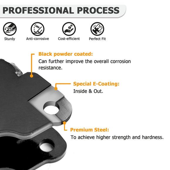 2018 - 2020 New Body Style Polaris Ranger XP/CREW/1000 Front&Rear 3.0" Lift Kit - WeiSen - 80401067