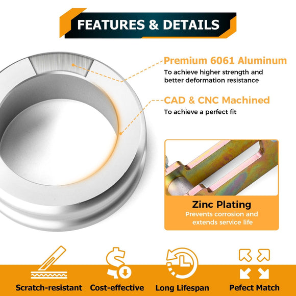 2020+ Polaris Ranger 1000/ 1000 XP/ Crew UTV ATV Front & Rear 3" Suspension Lift Kit - WeiSen - 80401080