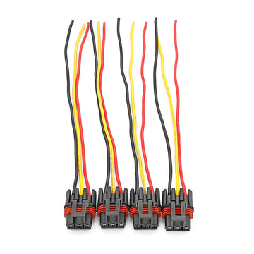 2018 - UP Polaris Ranger RZR RS1 PRO XP Pro R 4Pcs Pulse Power Bus Bar Pigtail Connector Plug - WeiSen - WI014