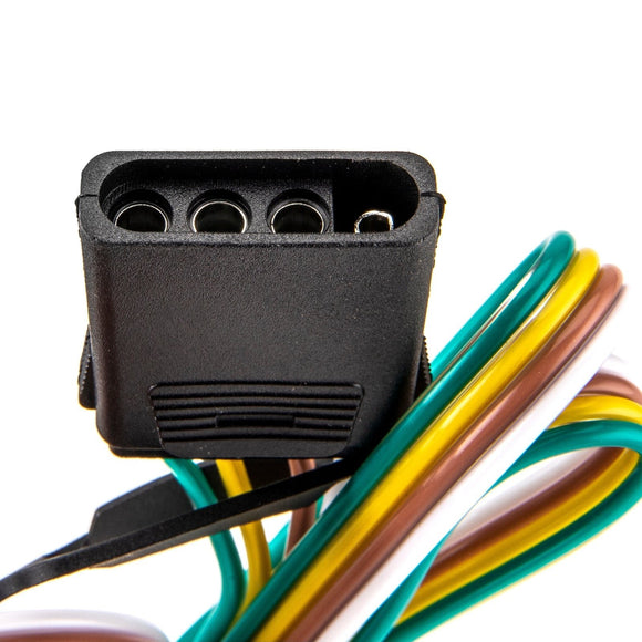 2018+ Volkswagen Tiguan 4 - Pin Trailer Wiring Harness with Plug & Play Connector - WeiSen - 70206016