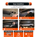 2019 - 2024 Ford Ranger Front Bumper 22" Straight LED Light Bar Mount Bracket - WeiSen - 70102046