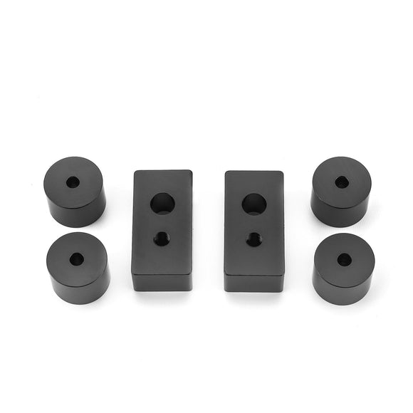 2019 - 2024 5th Gen Dodge Ram 1500 1.5" Adjustable Front Seat Spacer Lift Kit Billet 6061 Aluminum - WeiSen - 70305013