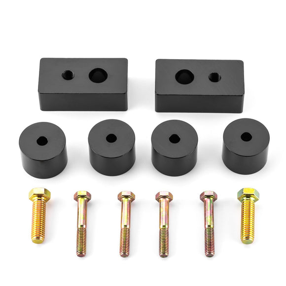 2019 - 2024 5th Gen Dodge Ram 1500 1.5" Adjustable Front Seat Spacer Lift Kit Billet 6061 Aluminum - WeiSen - 70305013