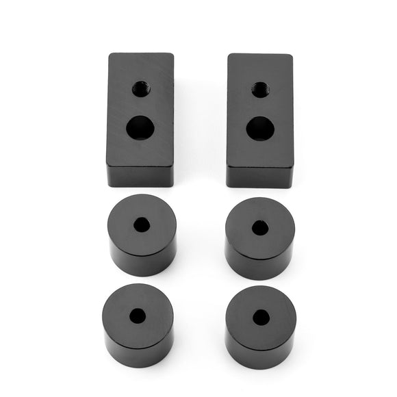 2019 - 2024 5th Gen Dodge Ram 1500 1.5" Adjustable Front Seat Spacer Lift Kit Billet 6061 Aluminum - WeiSen - 70305013