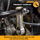 2019 - 2024 Can Am Maverick X3 Front Aluminum Sway Bar Links - WeiSen - 80402002