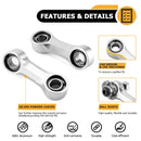 2019 - 2024 Can Am Maverick X3 Front Aluminum Sway Bar Links - WeiSen - 80402002