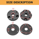 2019 - 2024 Chevy Silverado 1500 2WD/4WD Billet Aluminum Front 2" Leveling Lift Kit - WeiSen - 70401023