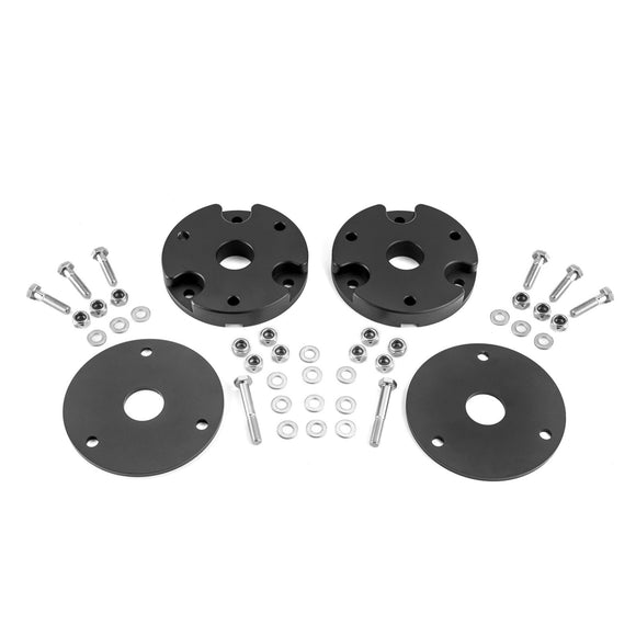 2019 - 2024 Chevy Silverado 1500 2WD/4WD Billet Aluminum Front 2" Leveling Lift Kit - WeiSen - 70401023