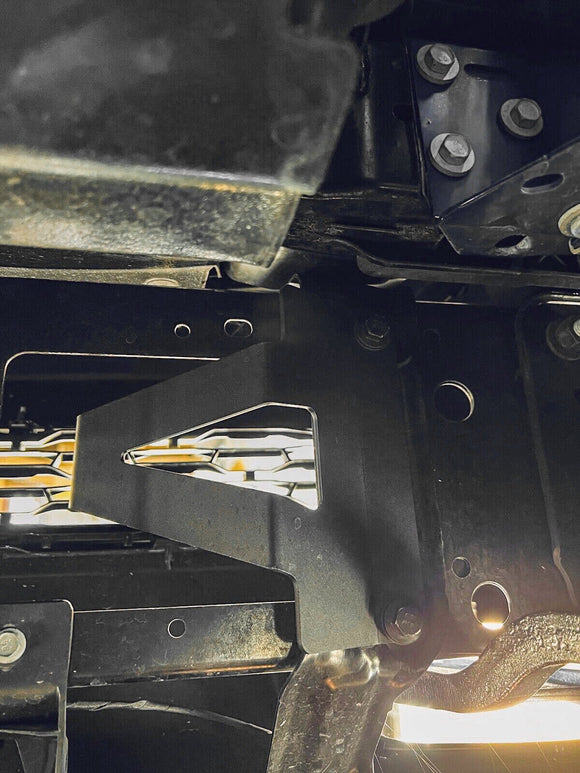 2019 - 2024 Dodge RAM 1500 Bumper 22" Straight Light Bar Mounting Brackets - WeiSen - ZT249