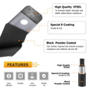 2019 - 2024 DODGE RAM 1500 Hood Hinge LED Light Pod Mounting Bracket - WeiSen - ZT099 - A