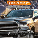 2019 - 2024 Dodge Ram 2500 3500 Heavy Duty Steel Hood LED Work Light Mount - WeiSen - 70104041