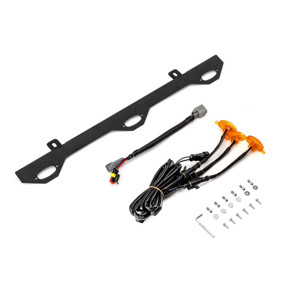 2019 - 2023 Ford Ranger XL & XLT Plug & Play Front Mesh Grille Light Kit - WeiSen - 70103004