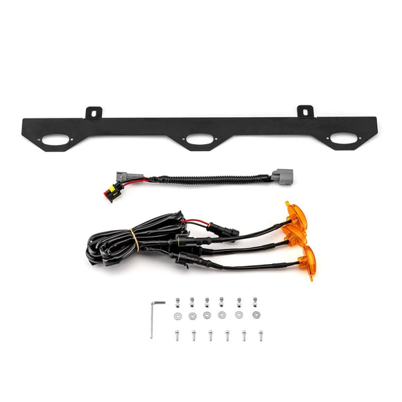 2019 - 2023 Ford Ranger XL & XLT Plug & Play Front Mesh Grille Light Kit - WeiSen - 70103004