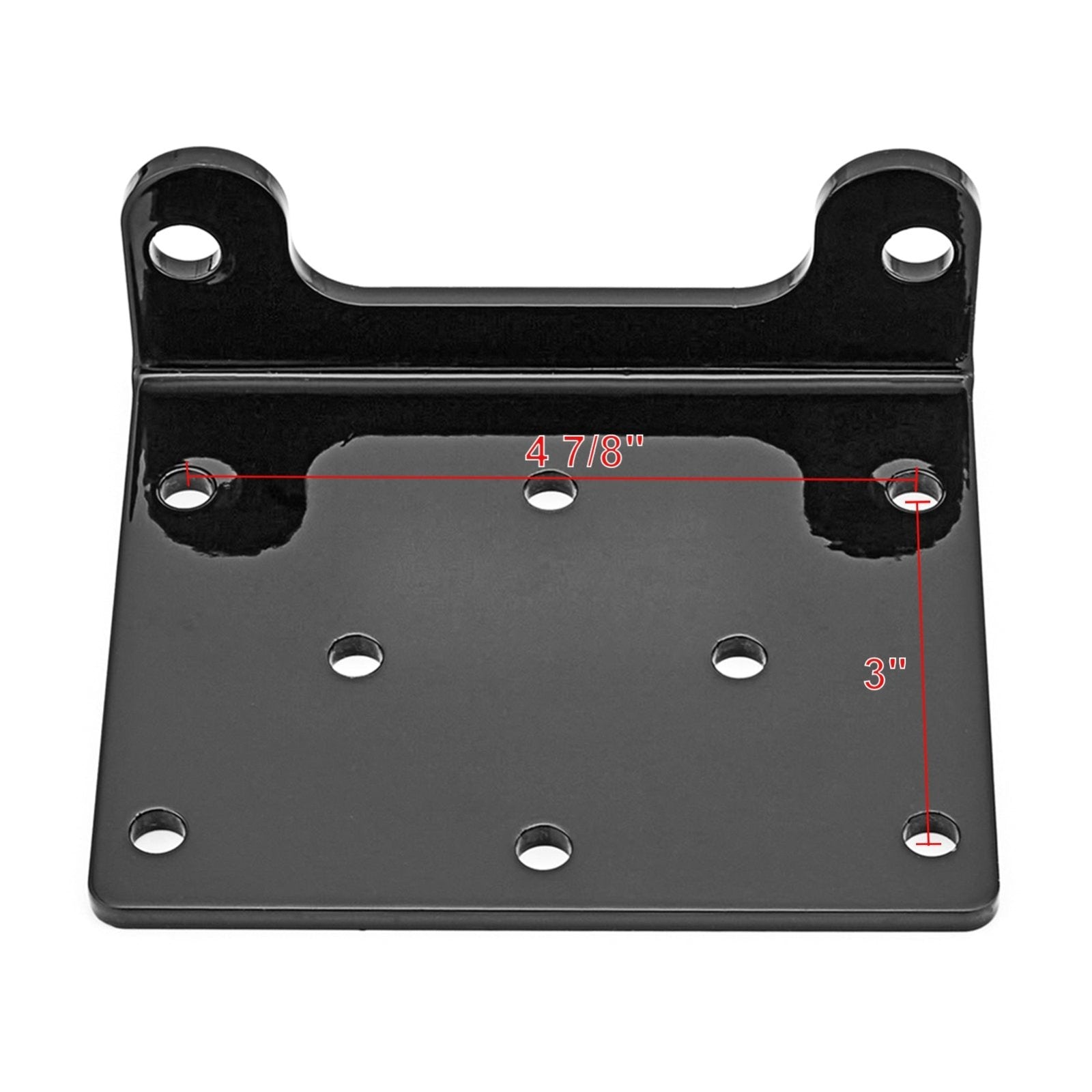 2019-2023 Kawasaki Mule PRO MX KAF700 UTV Front Bumper Winch Mount Plate Kit - Weisen