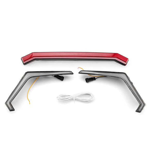 2019 - 2023 Polaris RZR Turbo S XP1000 Turn Signal Lights & Center Taillight Assembly Kit - WeiSen - 80202003