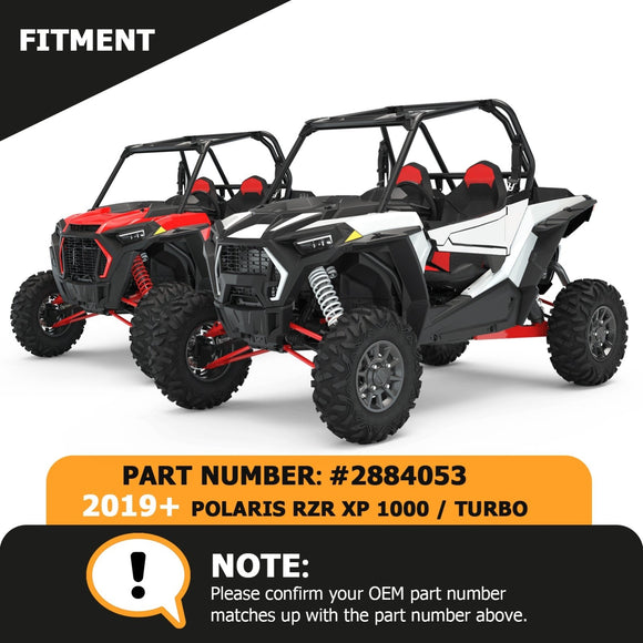 2019 - 2023 Polaris RZR Turbo S XP1000 Turn Signal Lights & Center Taillight Assembly Kit - WeiSen - 80202003